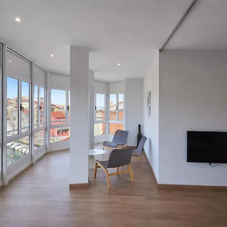 Centro Apto Con Vistas Al Puerto - Vega 4 Apartamento Llanes